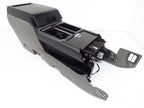 15-22 Ford Truck Center Console & Install Kit w/o Shifter - Gray Vinyl XLT