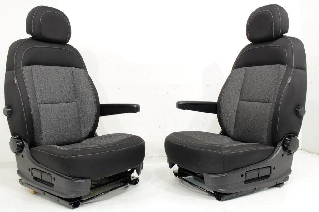 2014-2026 Ram ProMaster Front Bucket Seats w/ Lumbar, Tilt, Height Adjustments