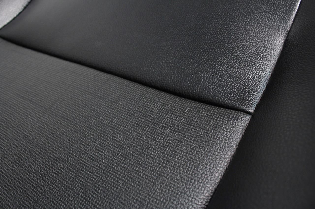 2015 - 12021 Ford Transit 150 250 350 Van Vinyl Front Bucket Seats Black Armrest