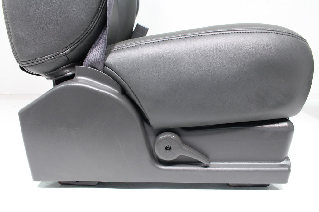 03 - 06 Silverado Sierra Tahoe Yukon Power Leather Seats Dark Pewter OEM