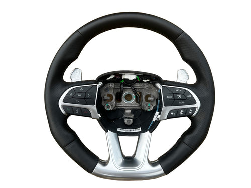 2014-2022 Jeep Grand Cherokee SRT Black Leather OEM Steering Wheel Paddle Shift
