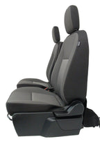 2015 - 2026 Ford Transit Seats, Dark Gray Cloth, Manual w/ Dual Armrests Lumbar
