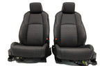 2024-2025 Toyota Tacoma TRD Double Cab Seats - Black SofTex Leather, Heated/Vent