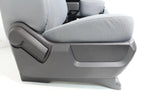 1999 - 2016 Ford Super Duty Front Seats, XLT Steel Gray Cloth Power w/ Jumpseat