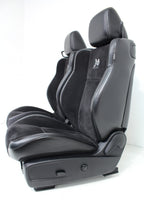 2008 - 2023 Dodge Challenger Seats, Black Leather w/ Alcantara Suede, Scat Pack