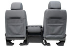 1999 - 2016 Ford Super Duty Front Seats, XLT Steel Gray Cloth Power w/ Jumpseat