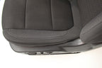 2019 - 2026 Chevy Silverado Split Bench Seat, LT Black Cloth w/ Power Driver