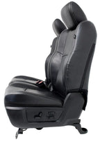 2009 - 2018 Dodge Ram Laramie Black Leather Heated & Cooled Front Seats