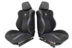 11-23 Dodge Charger SRT Seats, Scat Pack Black Alcantara Leather w/ Heat Cool