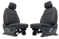 2015 - 2026 Ford F150 & Super Duty Seats, STX Black Cloth Manual w/ Lumbar