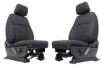 2015 - 2026 Ford F150 & Super Duty Seats, STX Black Cloth Manual w/ Lumbar