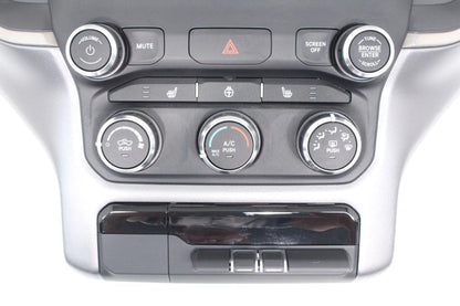 Dodge Ram TRX Radio Bezel OFF ROAD Carbon Fiber Dash Instrument 23-19