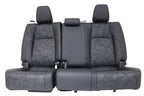 2024 - 2025 Toyota Tacoma TRD Pro Rear Seats, Black Leather Camo