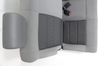 2007 - 2018 Jeep Wrangler JK (2-Door) Gray Cloth Rear Seat 2008 2009 2010 2011