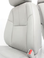 2007 - 2014 Sierra Silverado Front Seats, LT2 Gray Leather, Heated & Powered