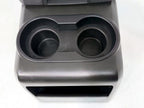2009 - 2014 Ford F150 Center Console w/ Armrest Storage & Cupholders, Gray Black
