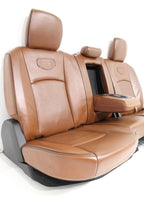2002 - 2018 Ram Longhorn Seats Set, Crew Cab Cattle Brown Leather Heat & Cool