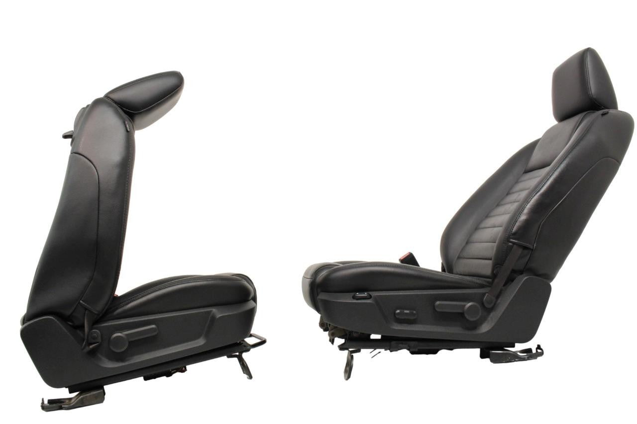 2005 - 2009 Ford Mustang Front Seats, GT Black Leather w/ Power Driver OEM