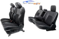 2002 - 2018 Dodge Ram Seats Set, Crew Cab, Sport Black Leather Powered Heated