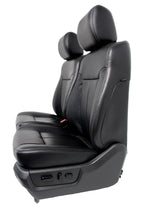 1999 - 2016 Ford Super Duty Front Seats, Lariat Black Leather, Power Heat Cool