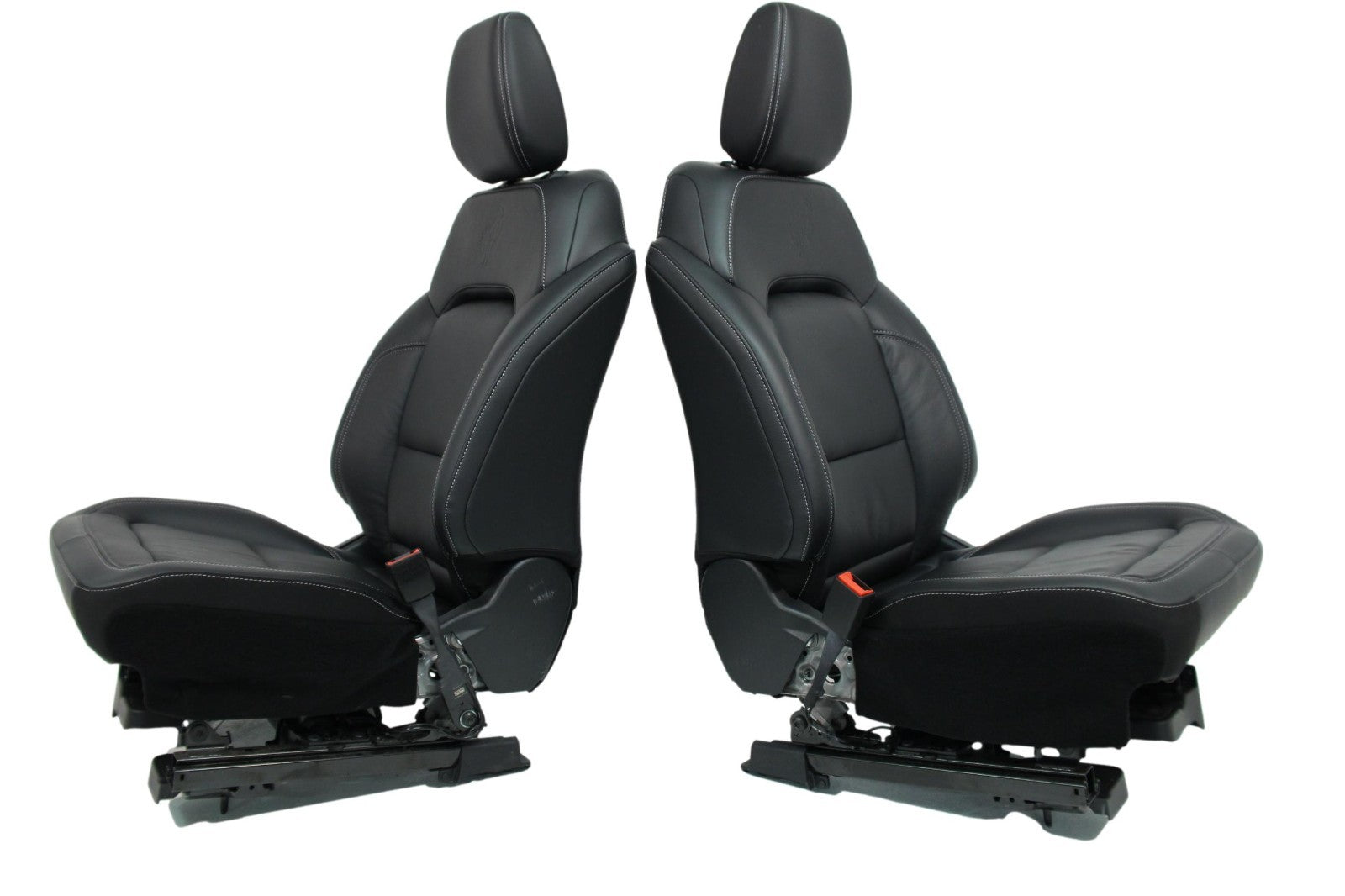 2021 - 2026 Ford Bronco Seats Set, 4-Door Outer Banks Black Leather Heated OEM