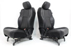 2002 - 2018 Ram Front Seats, Laramie Black Leather Heated Cooled w/ Memory
