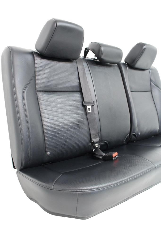 2016 - 2023 Toyota Tacoma Seats, Crew Cab Black Leather Powered Heat TRD Limited