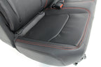 2018-2026 Jeep Wrangler 2dr JL Front & Rear Seats, Rubicon Heated Black Leather