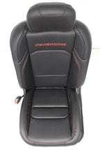 18 - 26 Jeep JL JLU JT Wrangler Front Seats, Rubicon Black Nappa Leather w/ Red