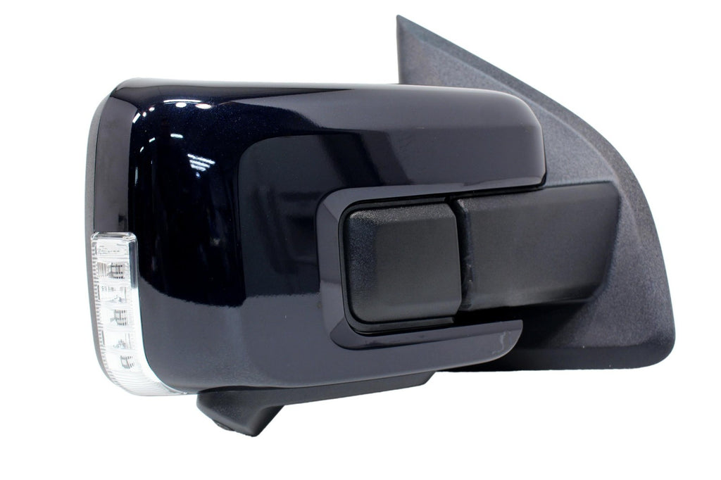 2021 - 2025 Ford F-150 Passenger Side Mirror Antimatter Blue Power Fold BLIS 360