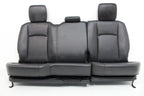 09-18 Dodge Ram 1500 2500 Quad Cab Seats Heated Ventilated Leather Set Black