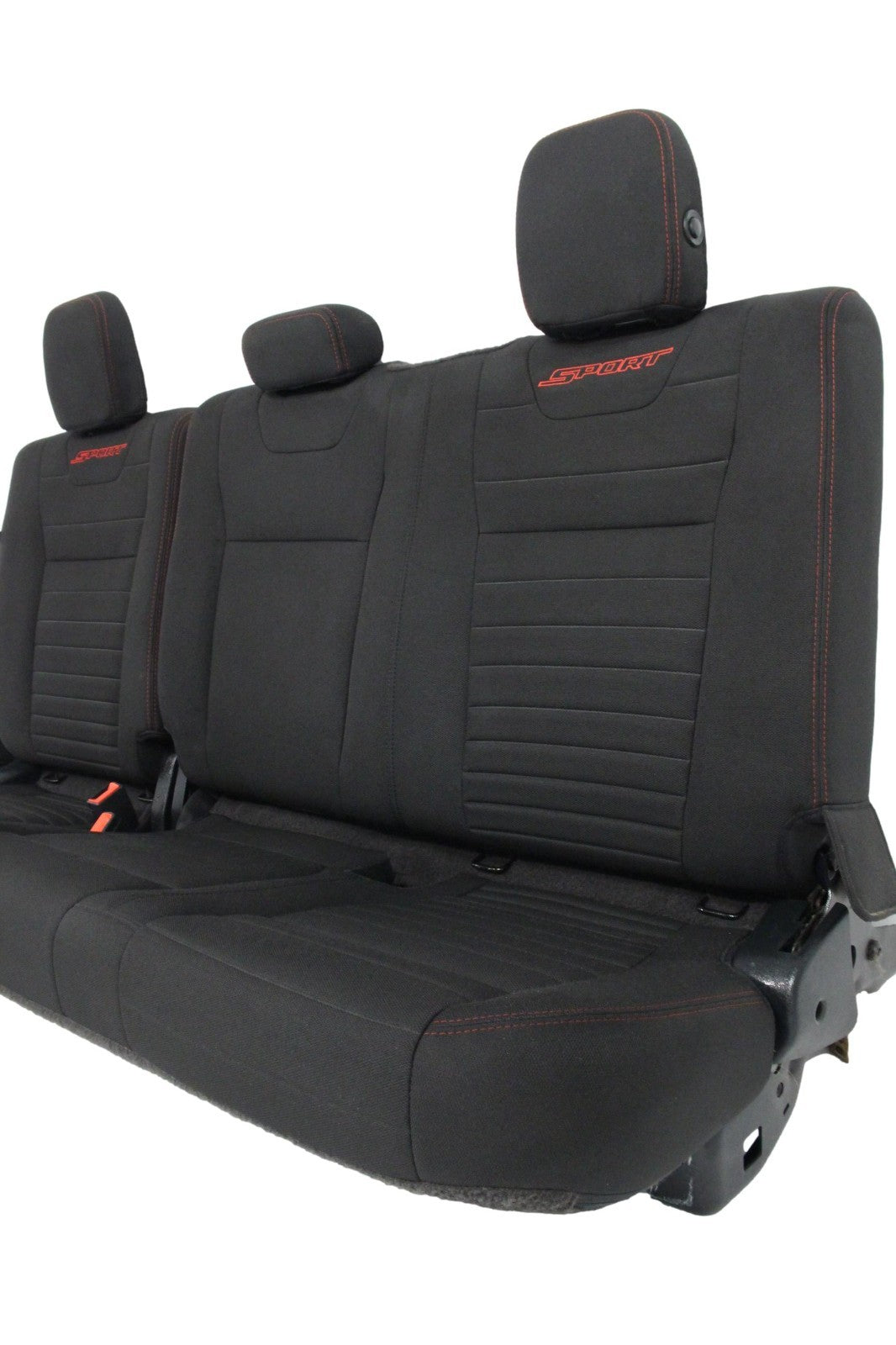 2015 - 2022 Ford F150 Super Duty Seats Set Ext Cab, XLT Sport Black Cloth Power
