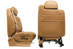 1999 - 2002 Chevy Silverado Sierra Bucket Seats, Oak Tan Leather Power Heat