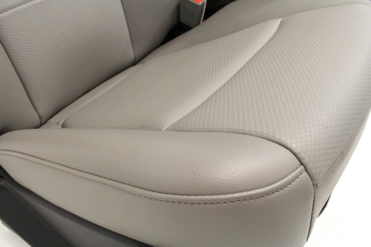 2015 - 2022 Ford F150 & Super Duty Front Seats, Regular Cab XL Earth Gray Vinyl