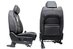 2019 - 2026 Ram 1500 Seats, Crew Cab Set, Limited Black Quilted Leather Massage