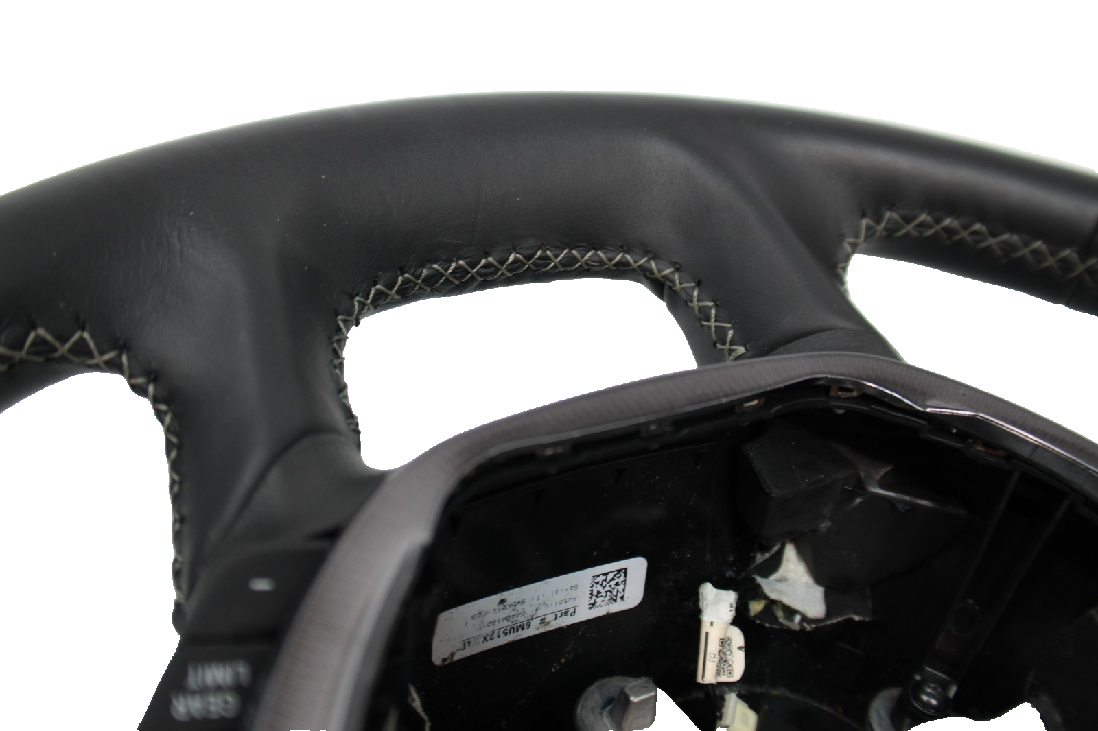 2019 - 2025 Ram 1500 Heated Leather Steering Wheel Black OEM Genuine