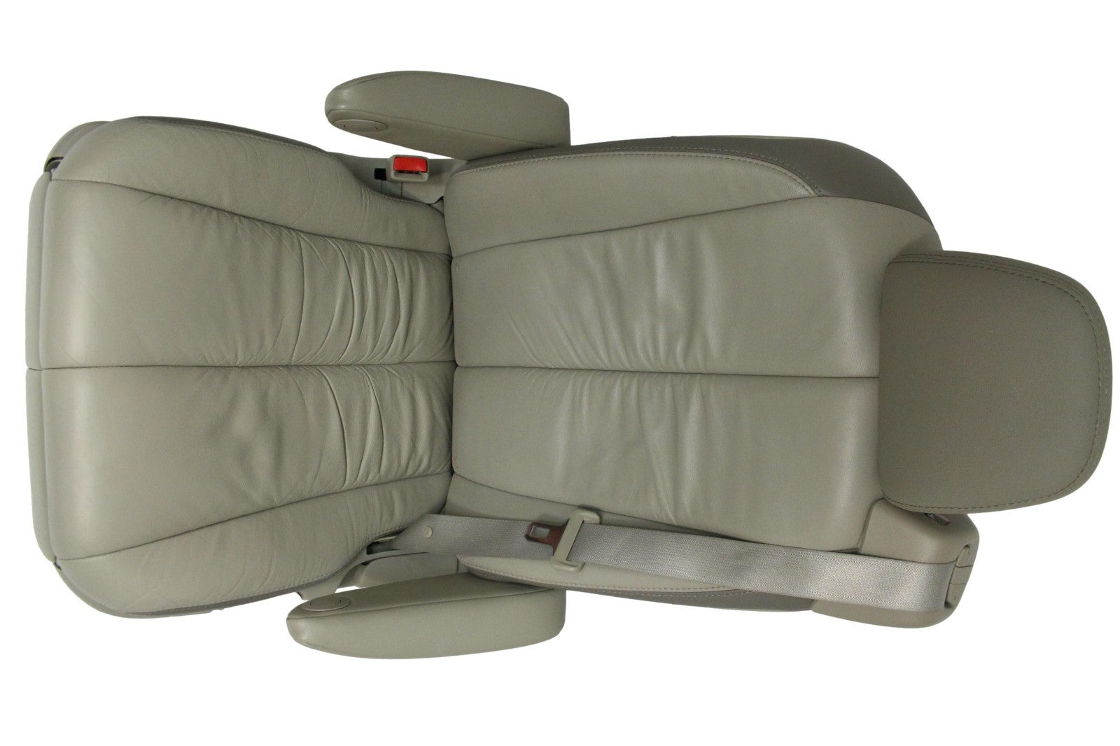 2011-2020 Toyota Sienna Second Row Recliner Seats, Bisque Beige Leather w/ Belts