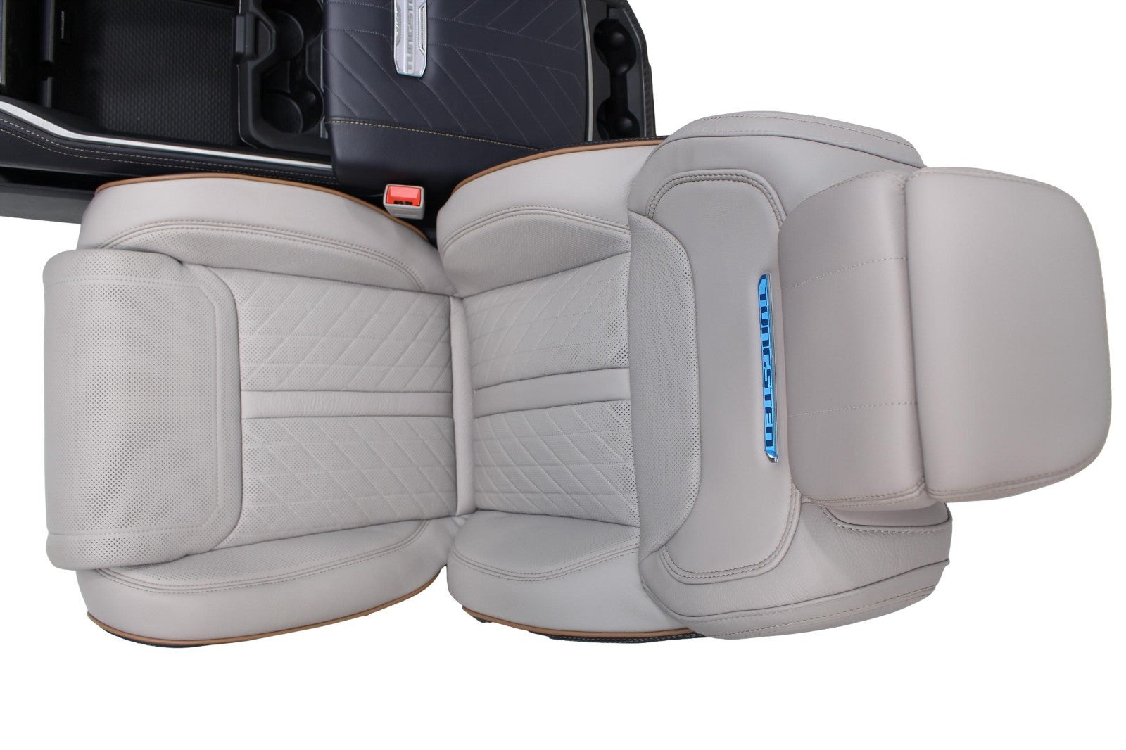 2019 - 2026 Ram 1500 Tungsten Interior, Sea Salt Indigo, Seats Console & Panels