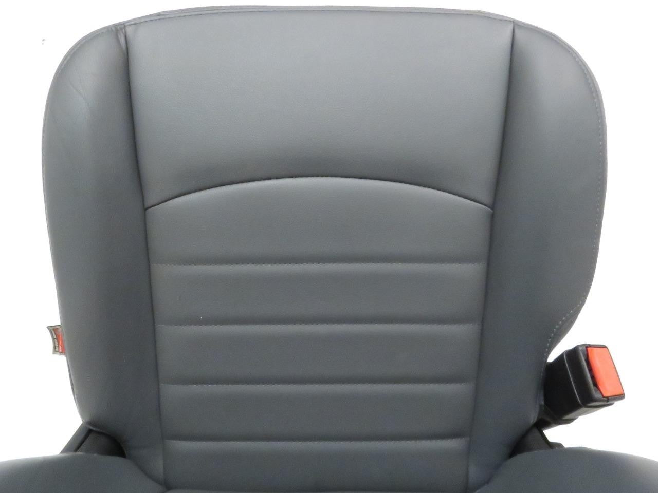 2009-2018 Dodge Ram Front Seats Pair, OEM Work Grade Gray Vinyl Manual LH RH