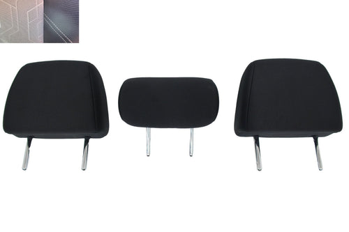 2016-2023 Toyota Tacoma Rear Headrest Set, TRD Black Cloth Double Cab OEM