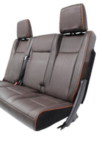 2015 - 2017 Ford Expedition King Ranch Seats 3 Row Set, Mesa Brown Leather OEM