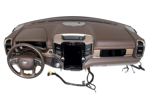 2019 - 2026 Ram 1500 Limited Longhorn Dashboard Assembly - Brown New OEM Removal