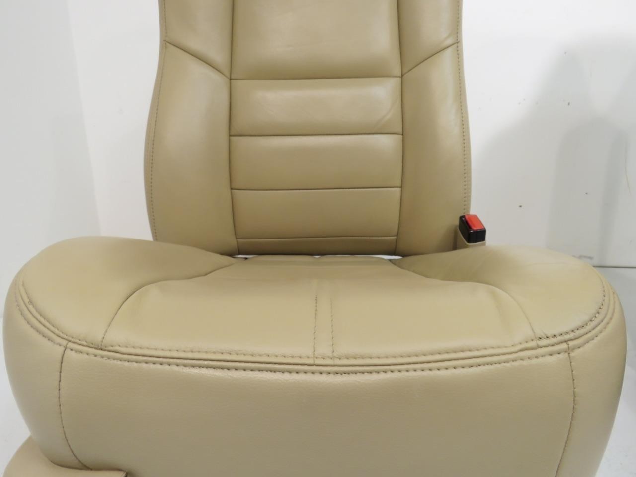 2008 - 2010 Ford Super Duty Crew Cab Seats Set Lariat Tan Leather Heated Powered