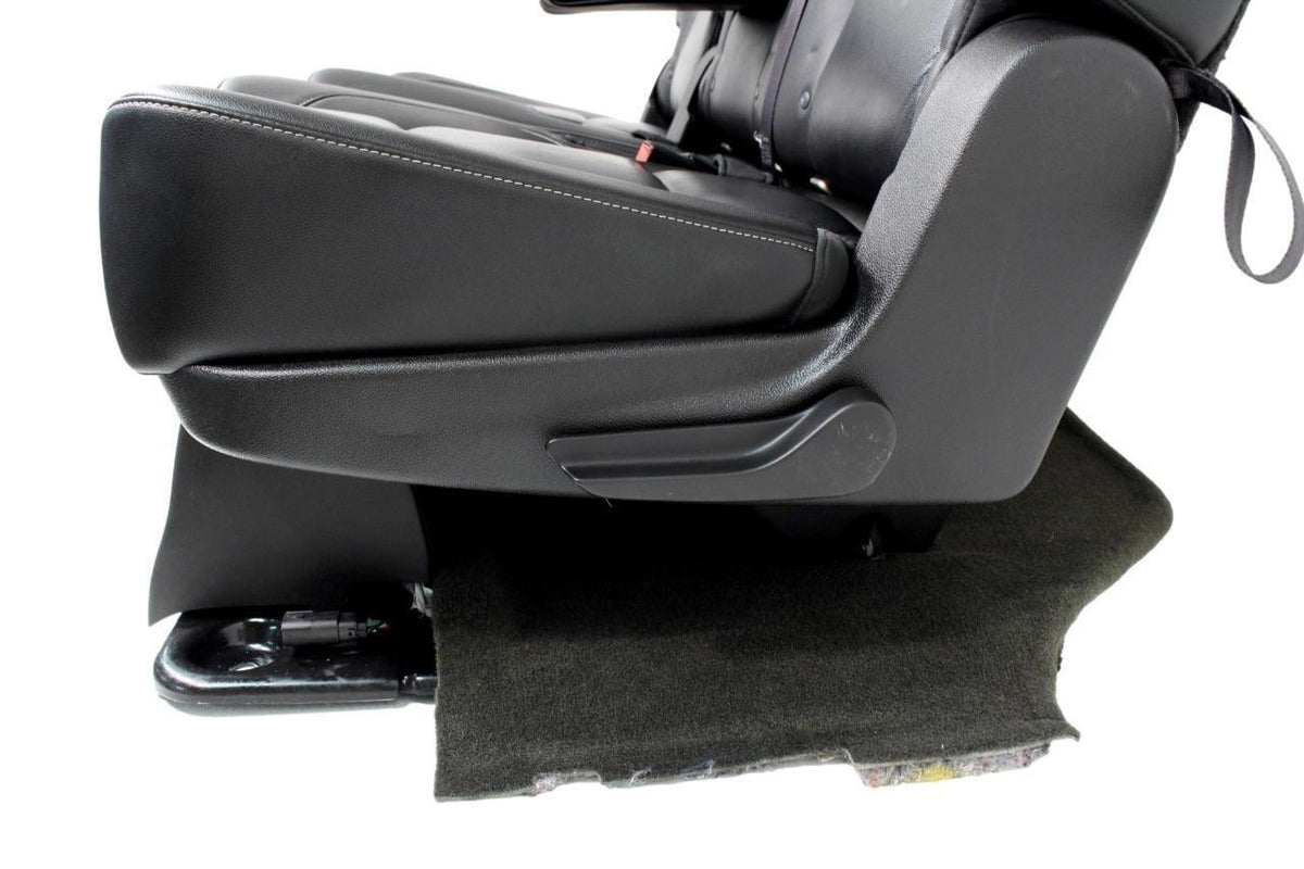 2015-2020 Yukon XL Suburban 2nd Row Bench Seat, LT Black Leather Powered Heated