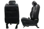 2002 - 2018 Ram Front Seats, Laramie Black Leather Heated Cooled w/ Memory