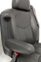 99 - 06 Silverado Sierra Tahoe Yukon Heated Power Leather Seats Dark Pewter OEM