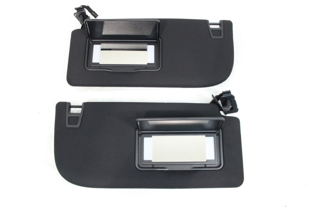 2023 - 2026 Ford Super Duty Sun Visors - Black w/ Homelink & Illumination