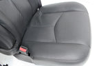 99-06 Sierra Silverado Front Seats, Dark Pewter Leather, Power Lumbar Bolster