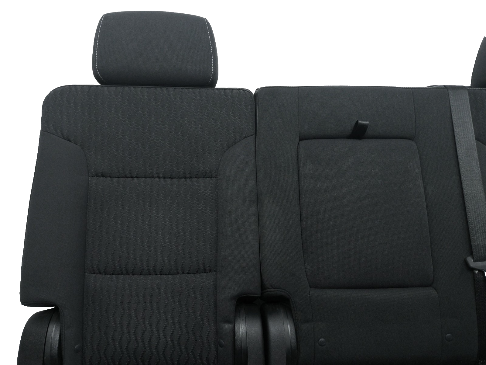 2015-2020 GMC Yukon XL Chevy Suburban 2nd Row Middle Bench Seat, Black Cloth OEM