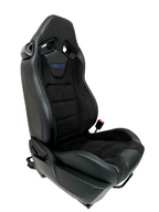 2015 - 2026 Ford Mustang Dark Horse RECARO Seats, Dinamica Black Suede & Indigo